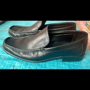 Calvin Klein leather loafers